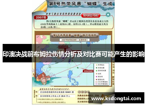 印澳决战前布姆拉伤情分析及对比赛可能产生的影响
